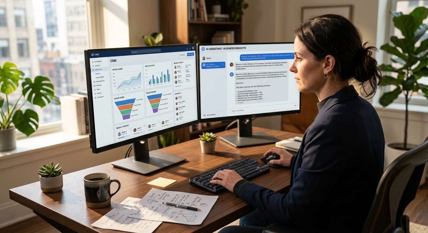 CRM + AI Sales Agent: The Ultimate Small Business Stack