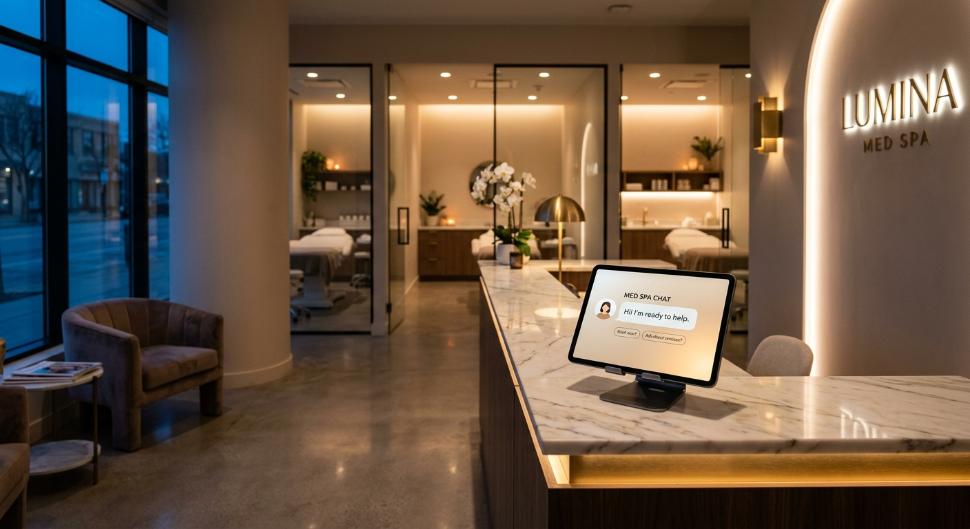 AI Sales for Med Spas: Book More Appointments While You Sleep
