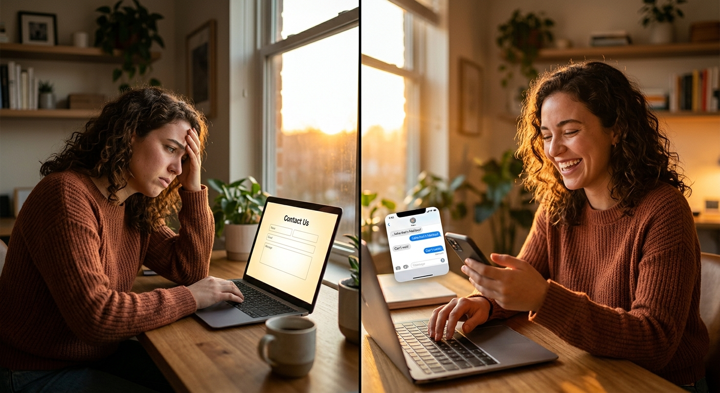 The Psychology Behind Why Customers Prefer Instant Chat Over Contact Forms